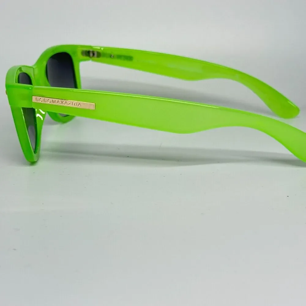 BCBGMAXAZRIA B857 Sunglasses Frames Green Gray Lens‎ Full Rim H13492